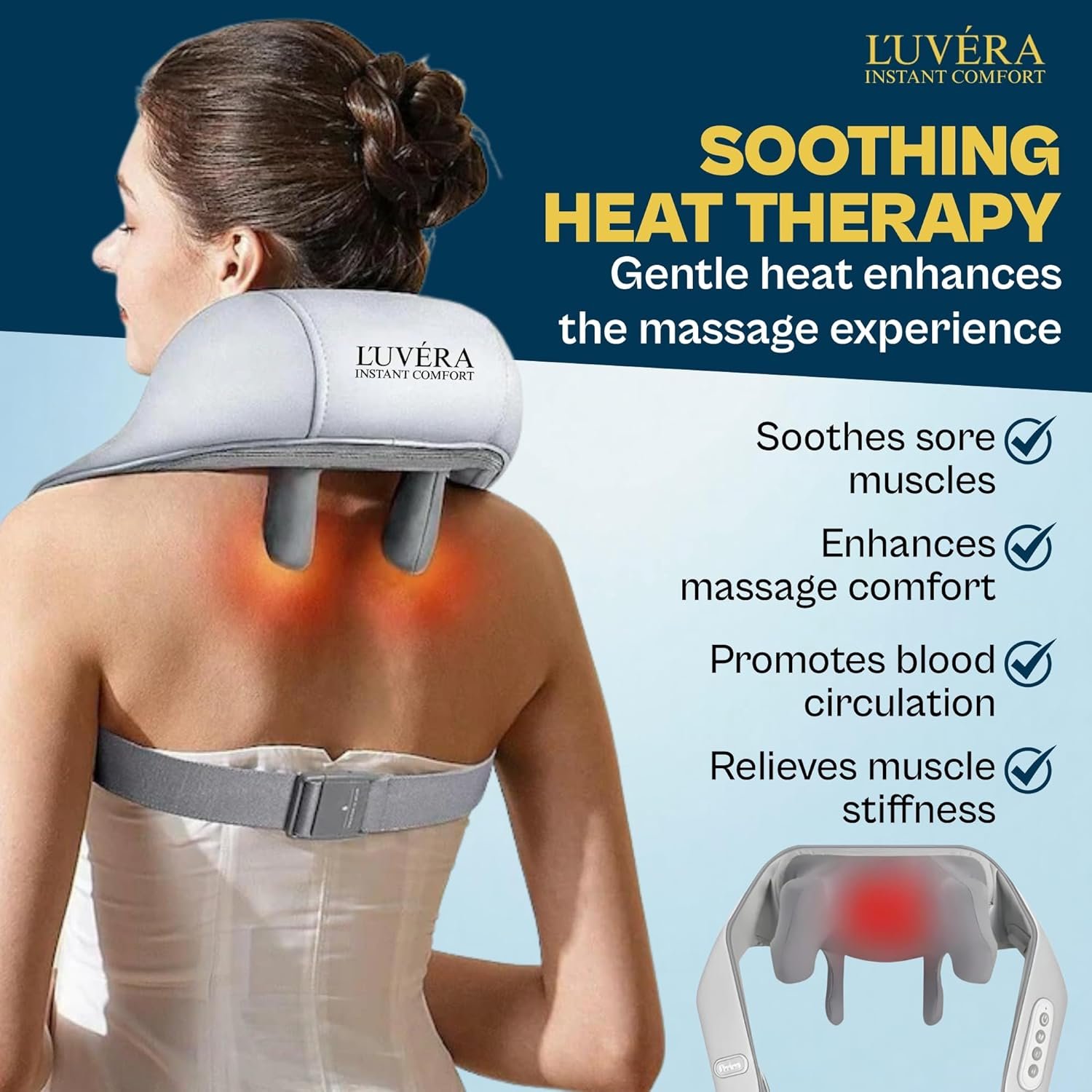L'UVEŔA Neck and Back Massager - Image 4