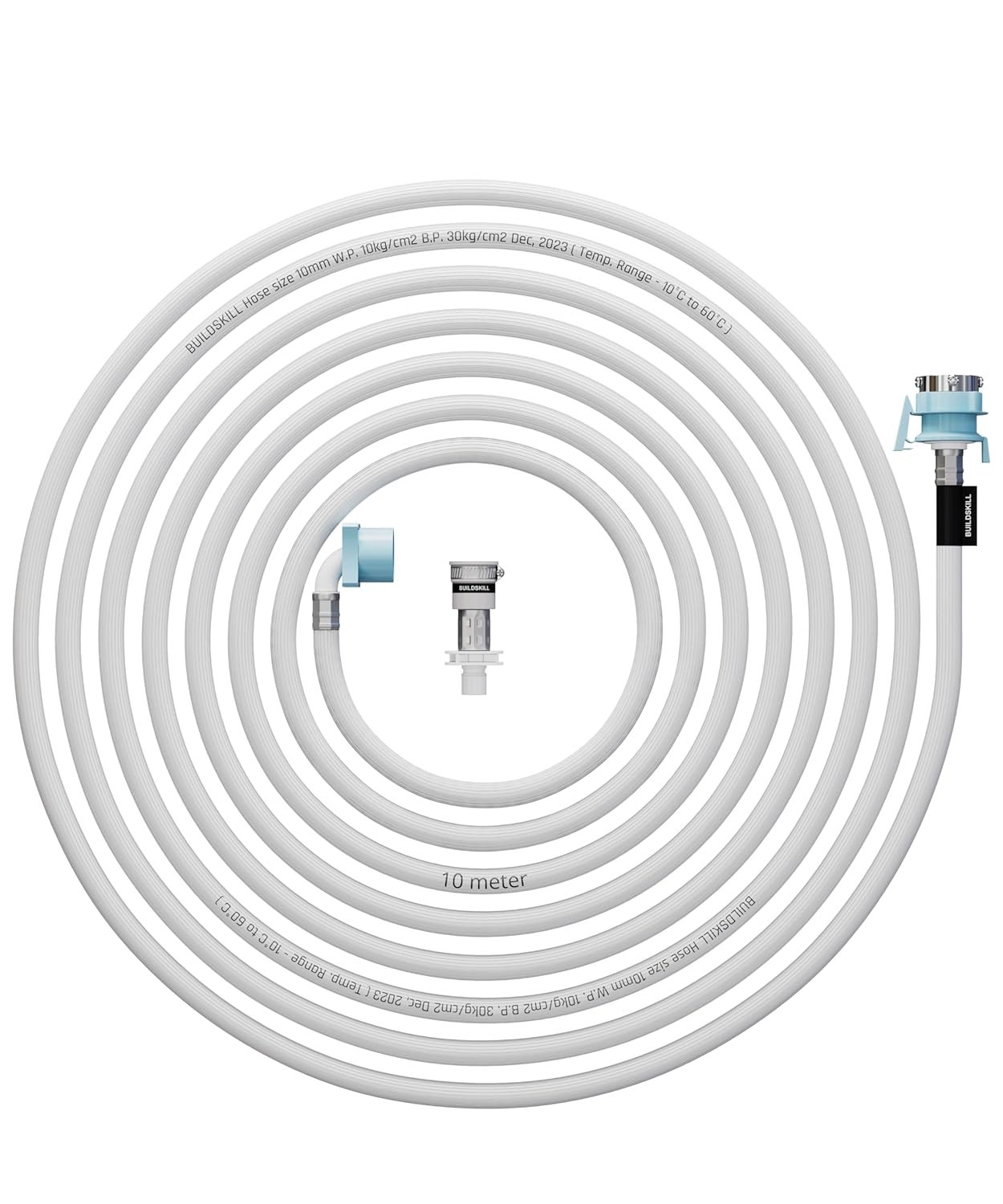 BUILDSKILL 10 Meter Fully Automatic washing machine inlet pipe