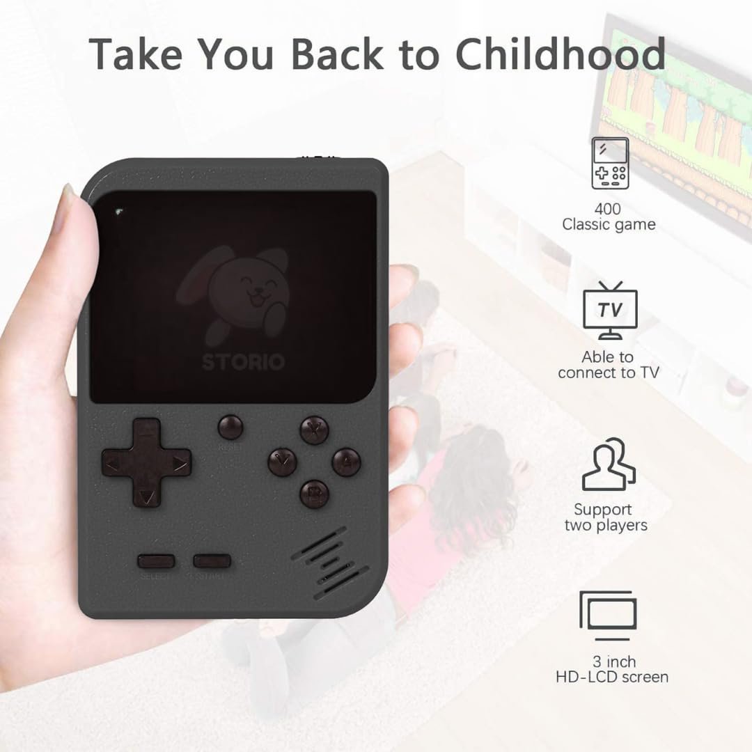 Storio Rechargeable Pocket Video Game for Kids - Image 5