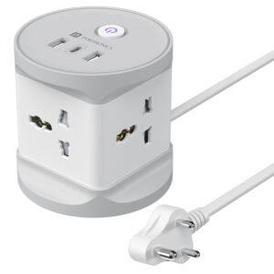 Portronics Power Plate 9 Pro, 2500W 7-in-1 Desktop Charging Station
