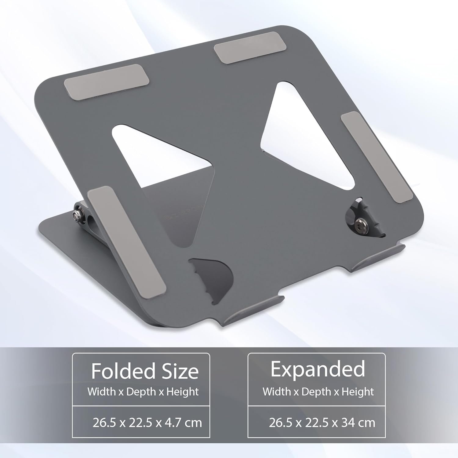 Zebronics NS3000 Portable Laptop & Tablet Stand Supports Upto 17” - Image 3