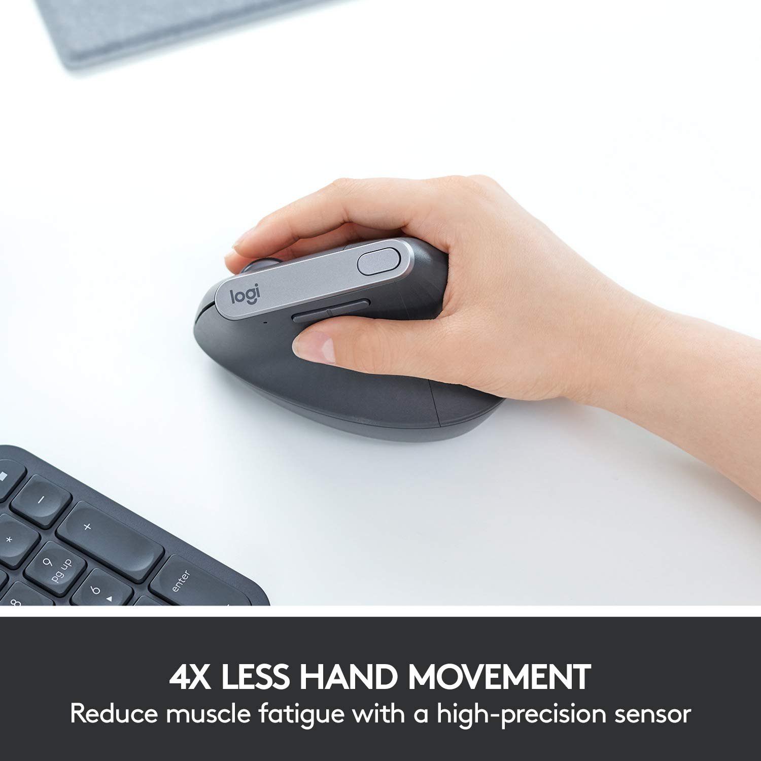 Logitech MX Vertical Wireless Mouse with Free Adobe Subscription - Image 7