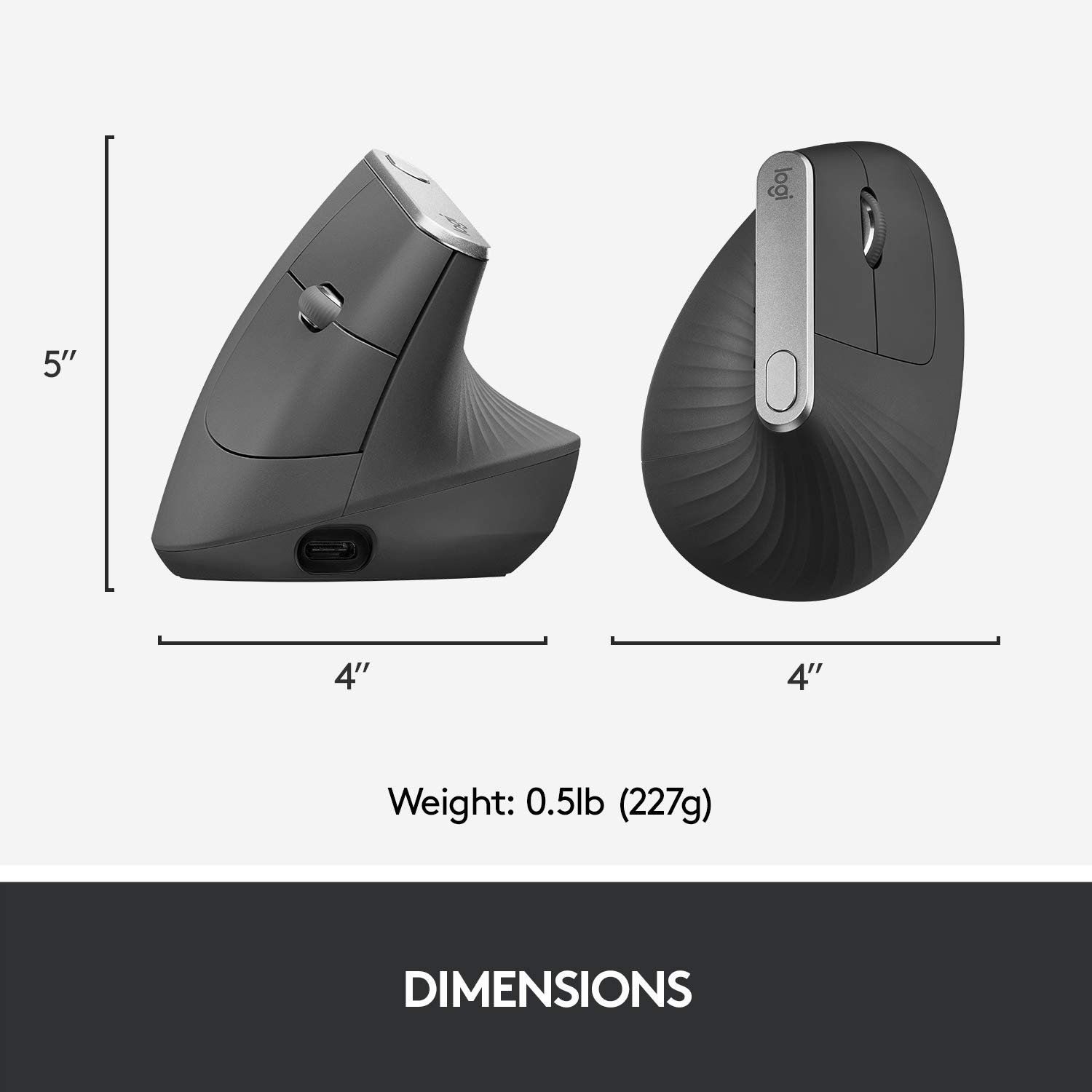 Logitech MX Vertical Wireless Mouse with Free Adobe Subscription - Image 9