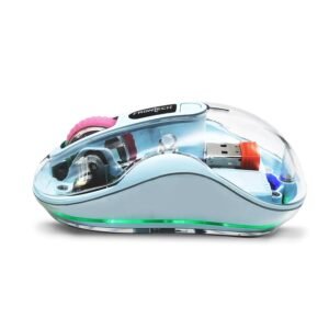 FRONTECH Transparent Wireless Mouse