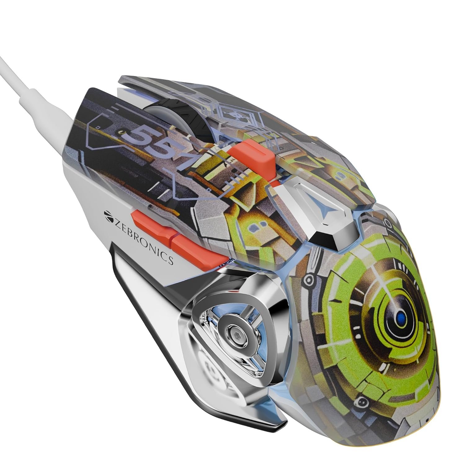 Zebronics Transformer M Plus Wired Gaming Mouse