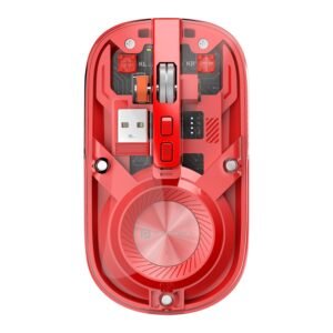 Portronics Toad 8 Transparent Wireless Bluetooth Mouse