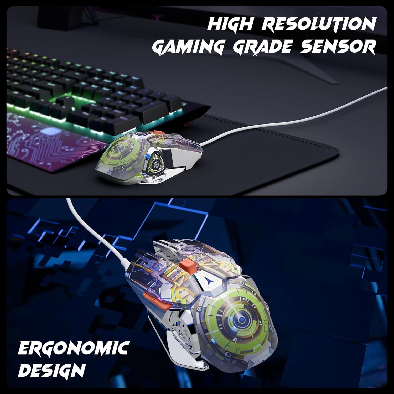 Zebronics Transformer M Plus Wired Gaming Mouse - Image 4