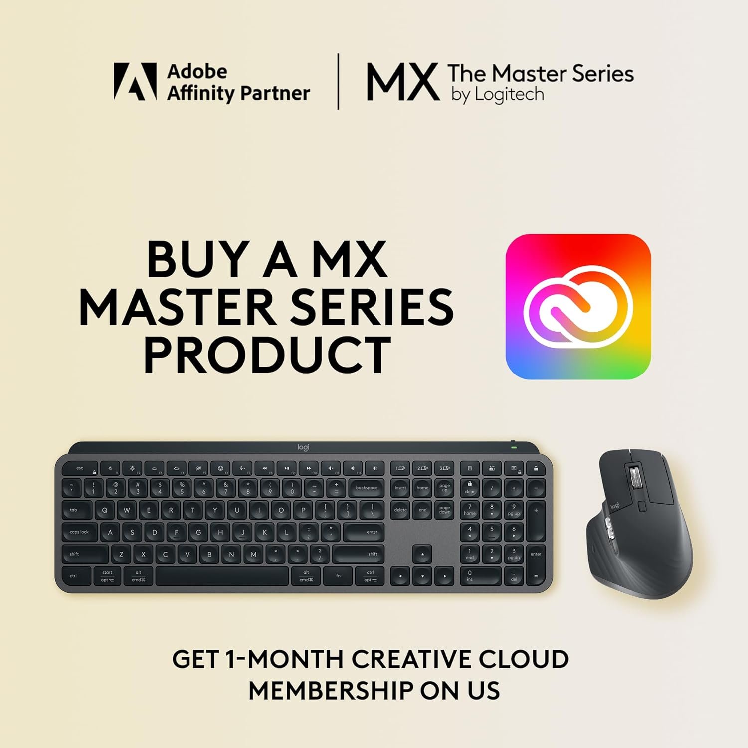 Logitech MX Vertical Wireless Mouse with Free Adobe Subscription - Image 4