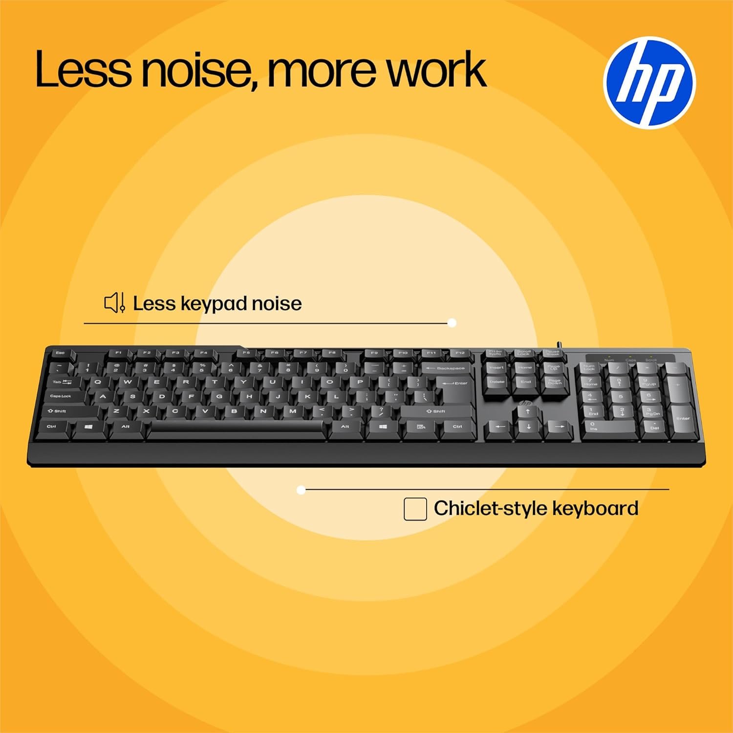HP K120 Wired Keyboard/3 Years RTB Warranty - Image 3