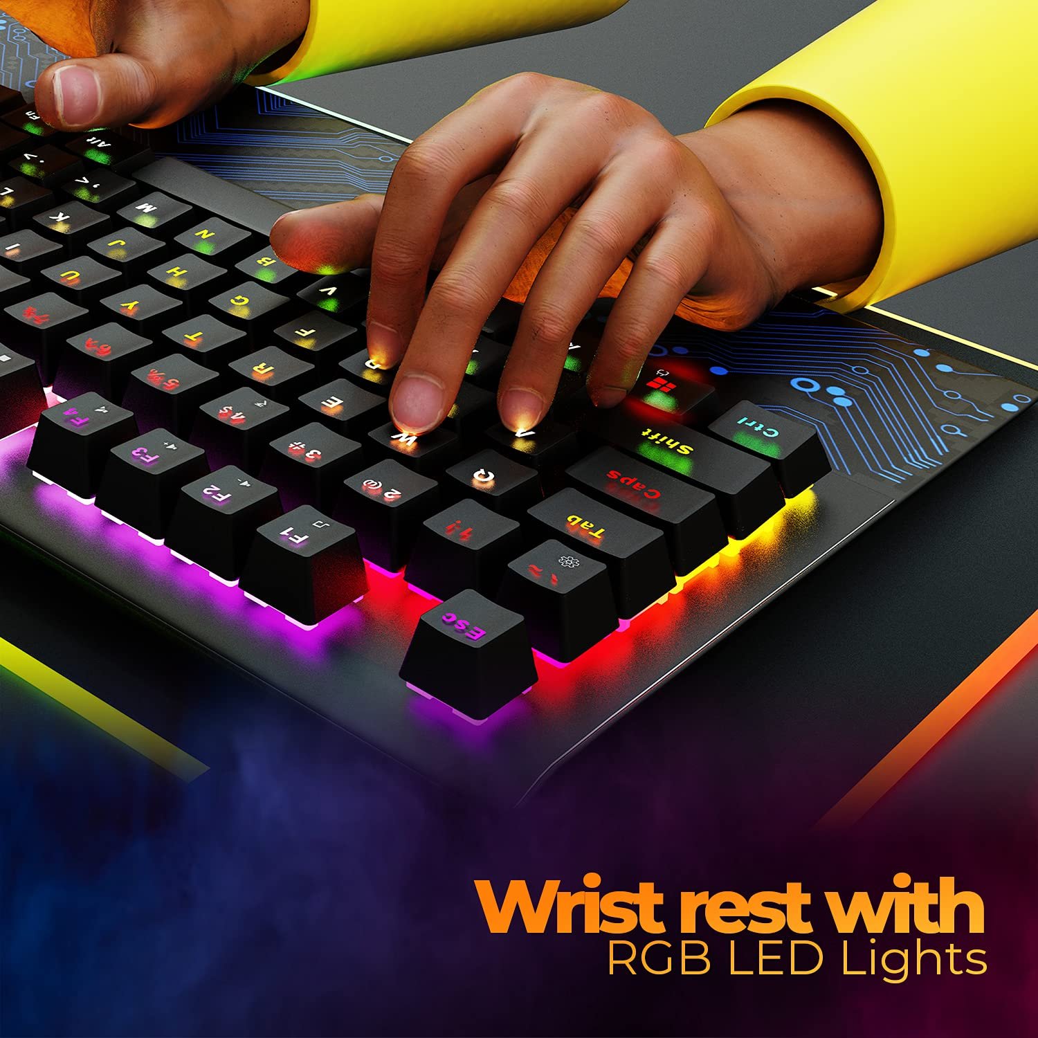 ZEBRONICS Zeb-MAX Chroma Premium Mechanical Gaming Keyboard - Image 5