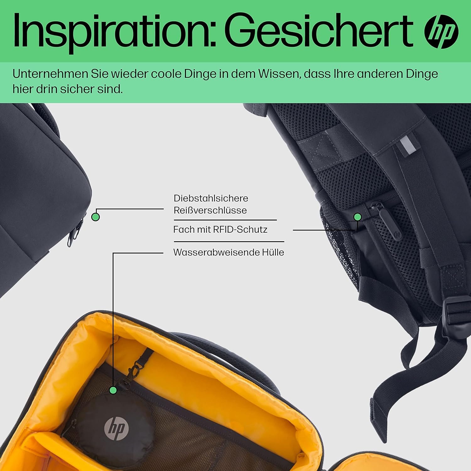 HP Creator Backpack, fits up to 16.1 inch laptop - Image 2