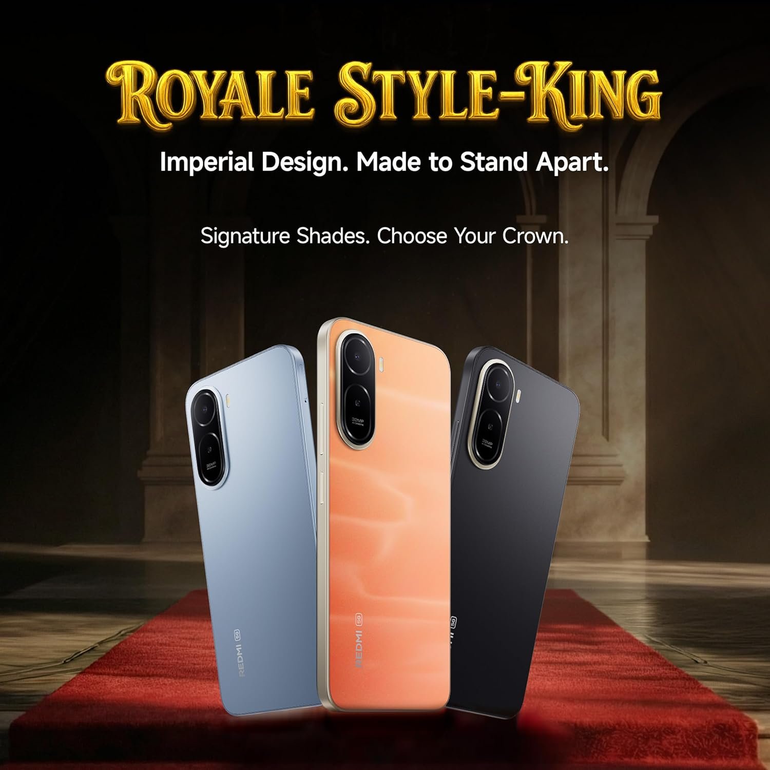 REDMI A7 Pro 5G (Sunset Orange, 4GB RAM,128GB Storage) - Image 4