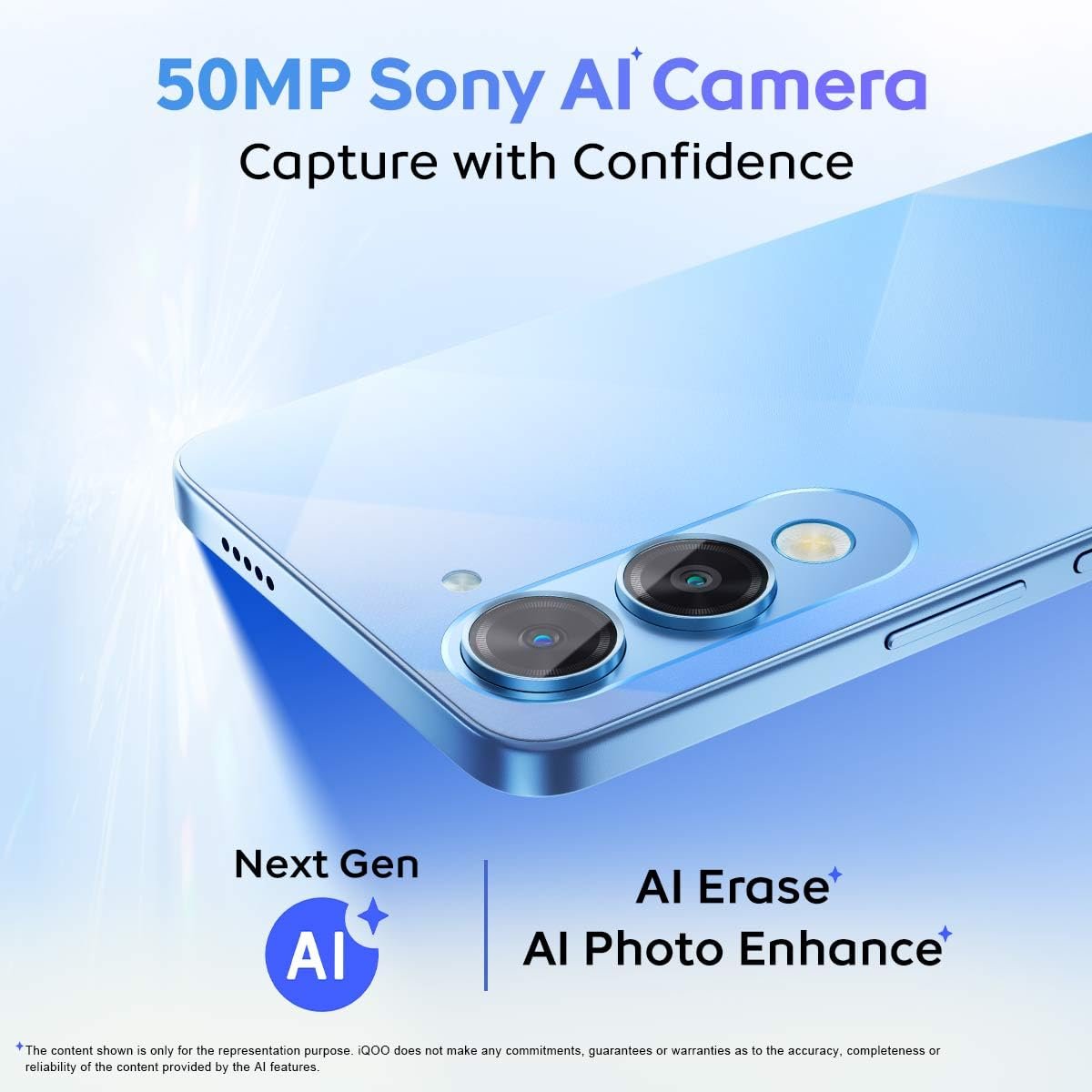 iQOO Z10 Lite 5G (Titanium Blue 2026, 4GB RAM, 64GB Storage) - Image 5