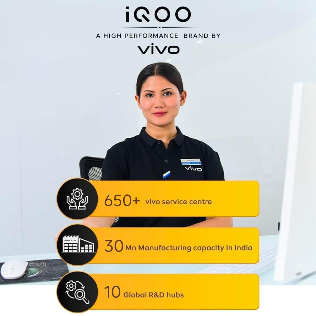 iQOO Z10 Lite 5G (Titanium Blue 2026, 4GB RAM, 64GB Storage) - Image 8