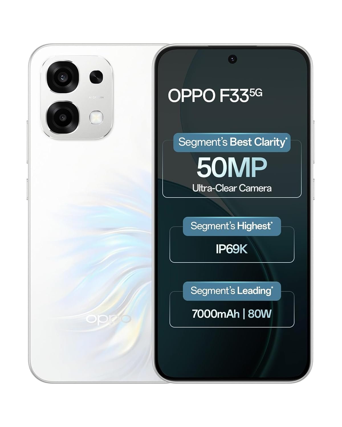 OPPO F33 5G Smartphone (8GB RAM, 128GB Storage,Forest Green) - Image 2